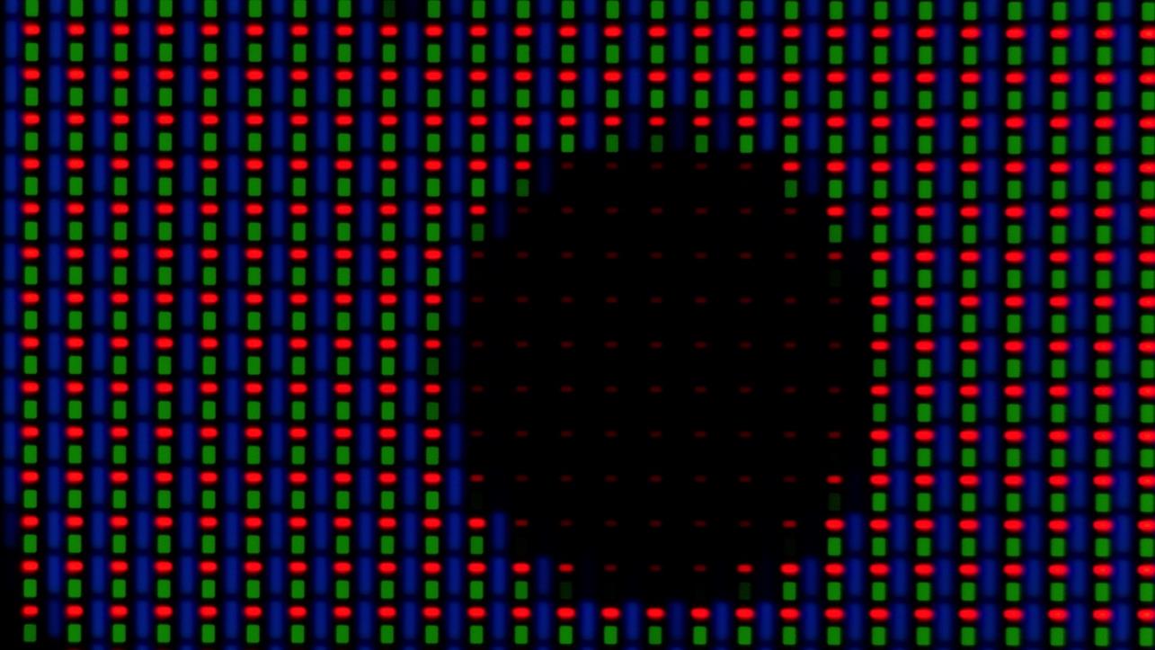 IWatch pixel array captured with ZM0756H4K8MPA